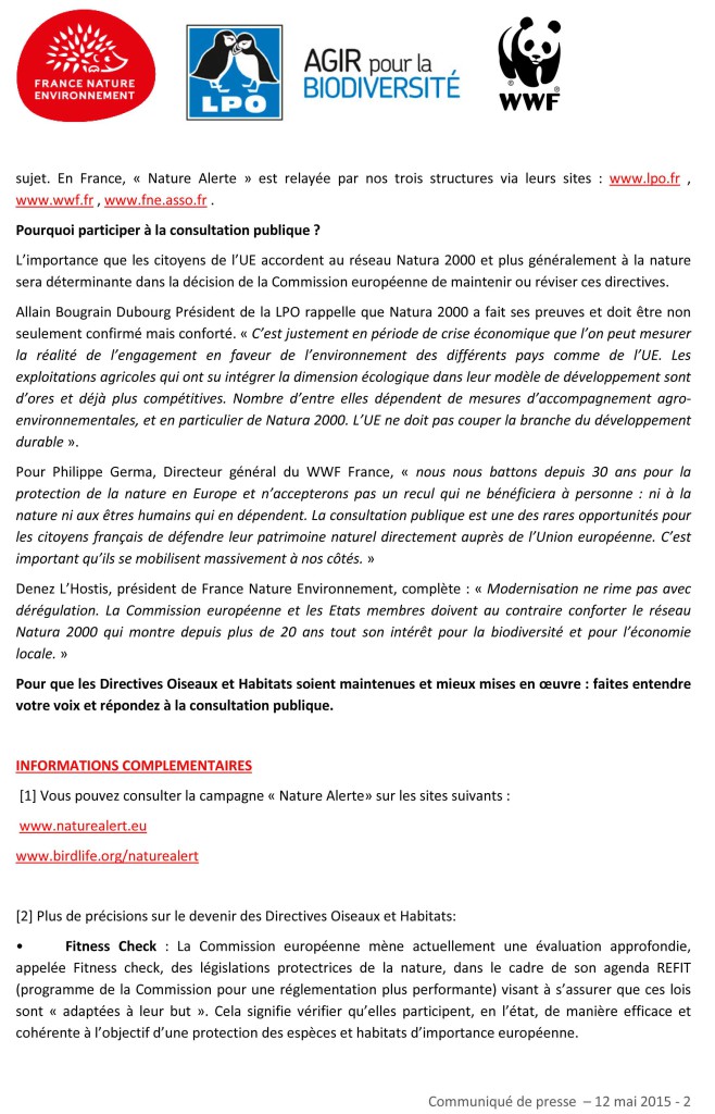 Microsoft Word - CP_commun_ LPO_FNE-_WWF_Campagne_Nature_Alerte_