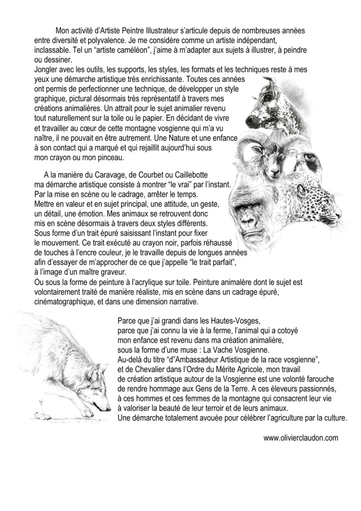 démarche artistique