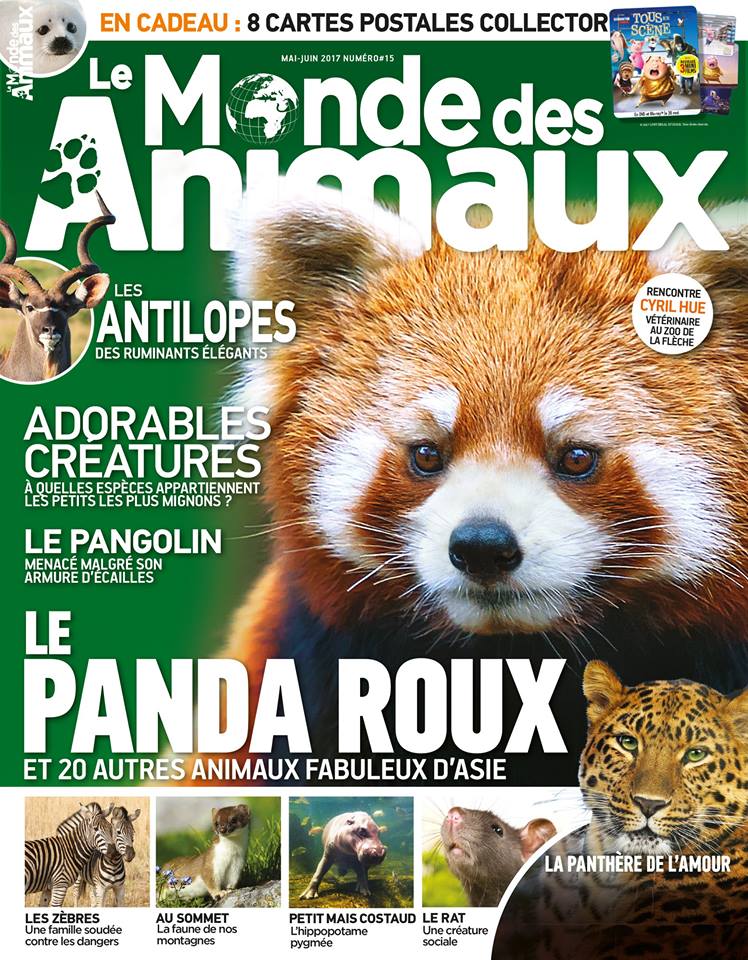 Le Monde des Animaux mai - juin 2017 - Faune Sauvage