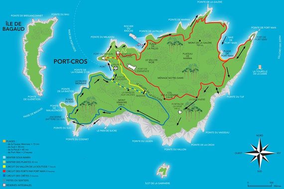 port cros carte