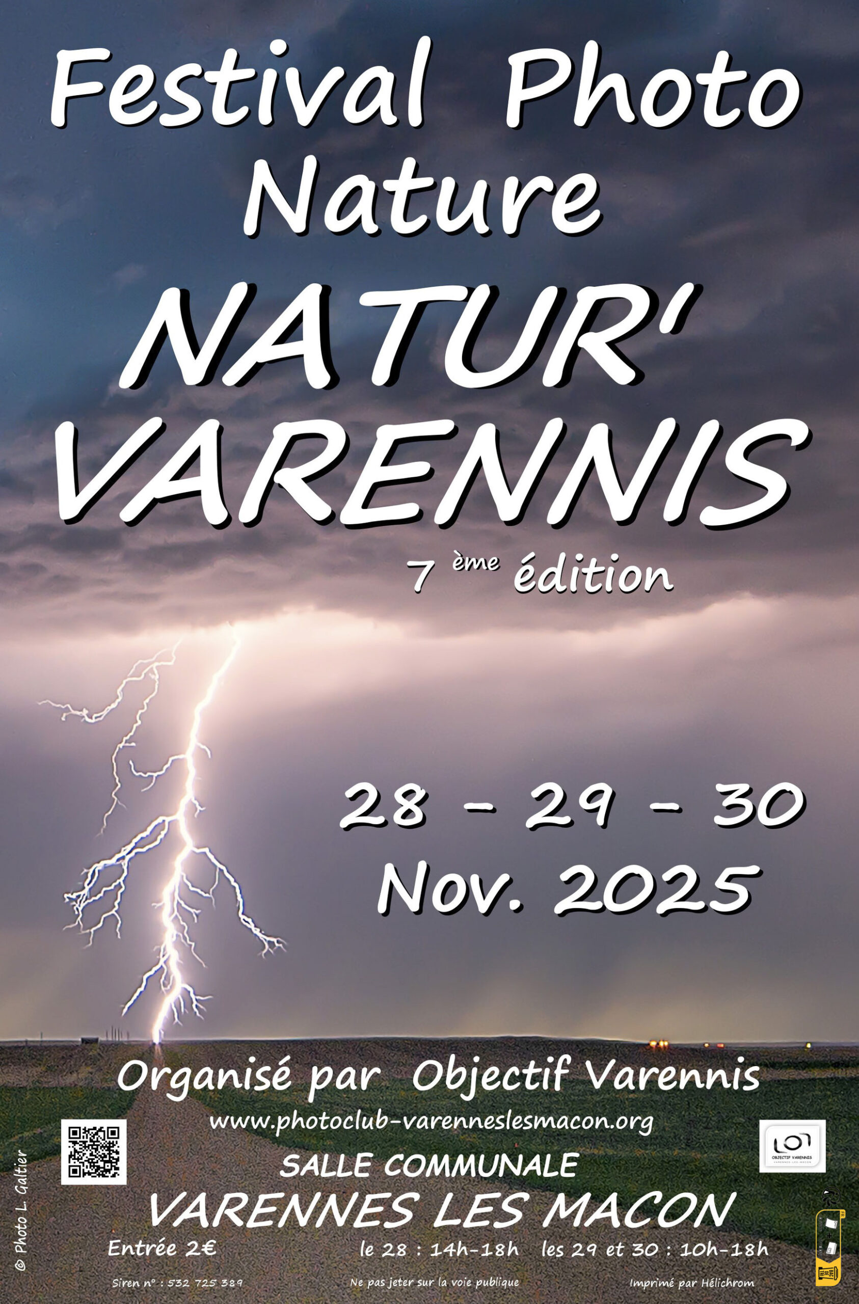 8ème FESTIVAL PHOTO NATUR'VARENNIS